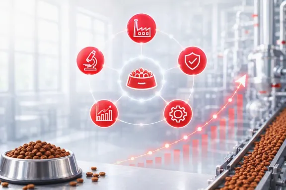 petfood production flow